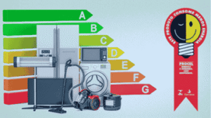 Equipamento com Selo Procel de eficiência energética.