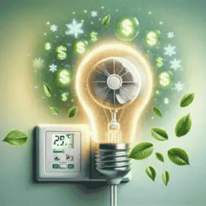 Economia de energia com alta eficiência energética