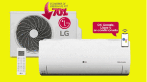 Ar-condicionado LG Dual Inverter com compressor duplo inverter